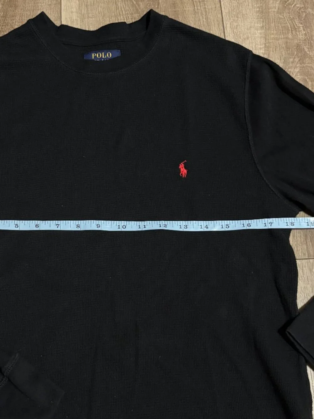 POLO Ralph Lauren Long Sleeve Waffle Shirt Large
